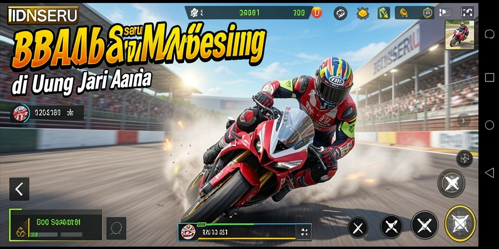 Gameplay menarik dalam balapan mobil yang menegangkan.