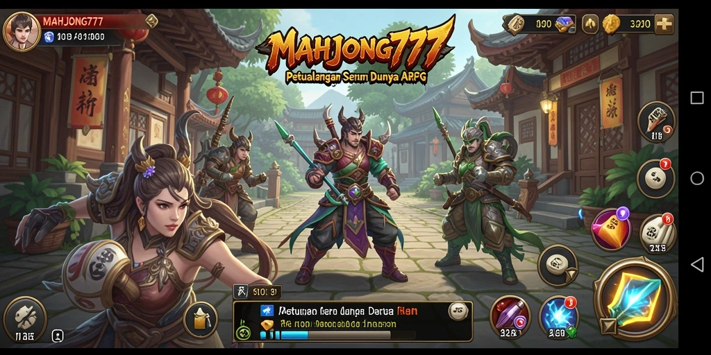 Gameplay seru dan grafis menakjubkan di MAHJONG777.