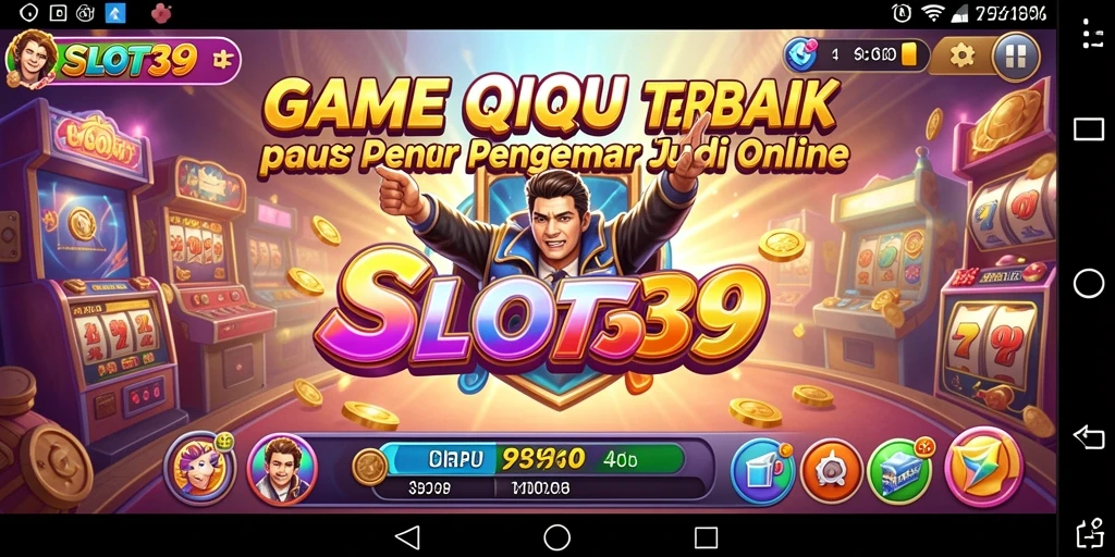 Screenshot menampilkan aksi seru permainan QiuQiu di SLOT39.