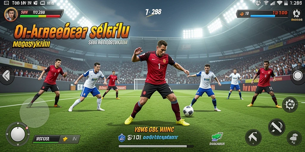 Tangkapan layar gameplay TO288 dengan aksi olahraga yang seru.