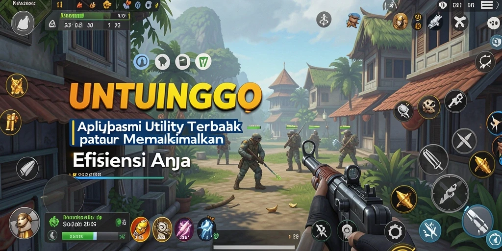 Tampilan screenshot UNTUNGGO menampilkan antarmuka pengguna yang sederhana dan fungsional.